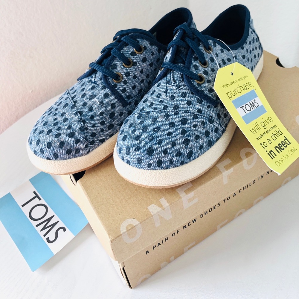 TOMS Kids' Paseo Sneaker, kid size 3 - Picture 7 of 8